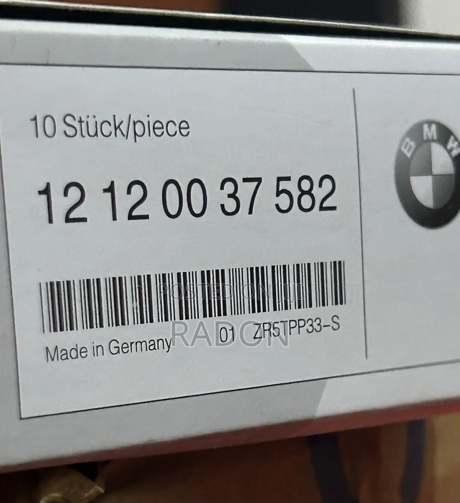 Genuine BMW Spark Plug