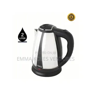 2l Automatic Stainless Steel Electric Kettle -1500w- (2 Pins)