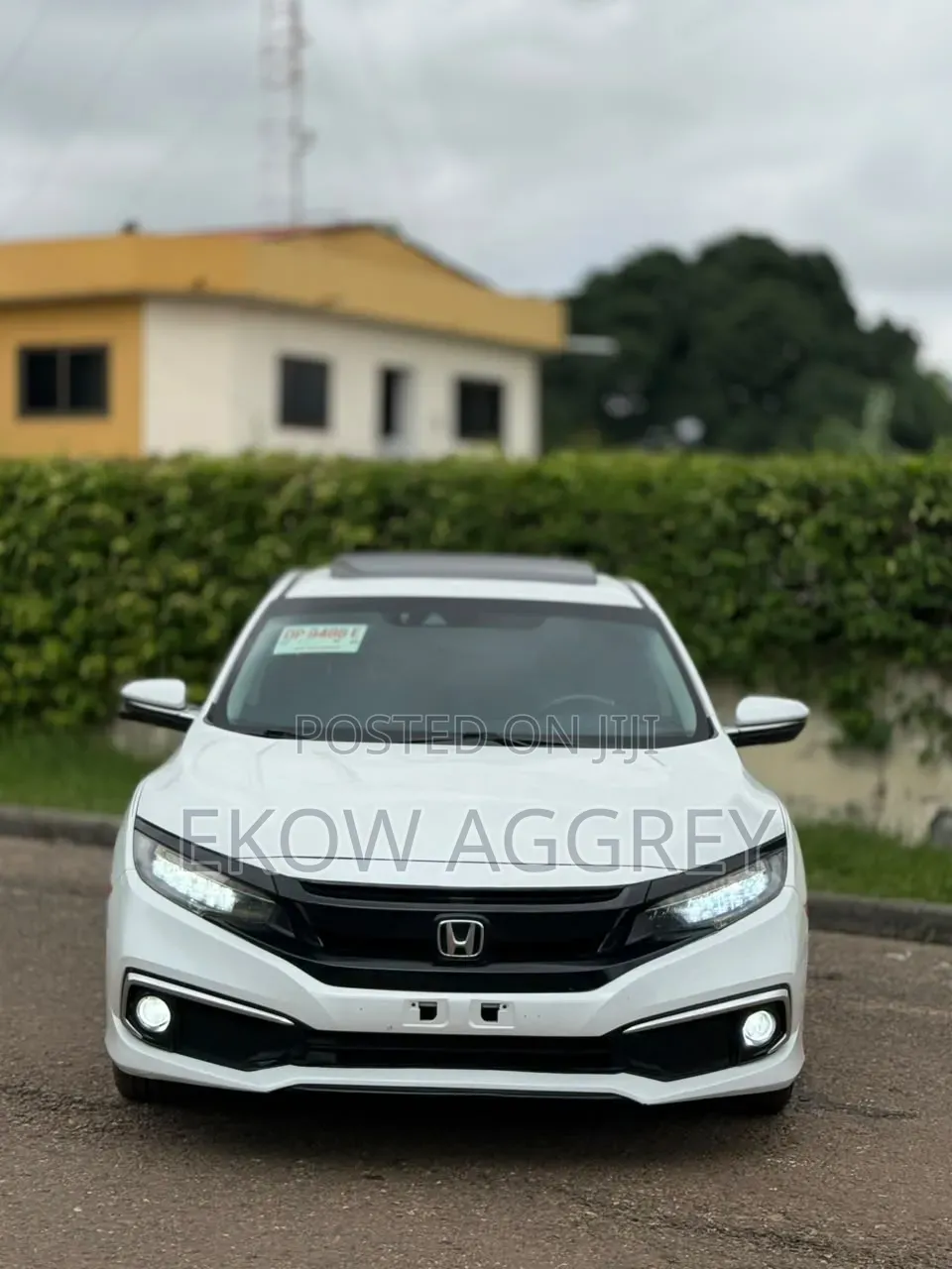 Honda Civic Touring Sedan 2019 White