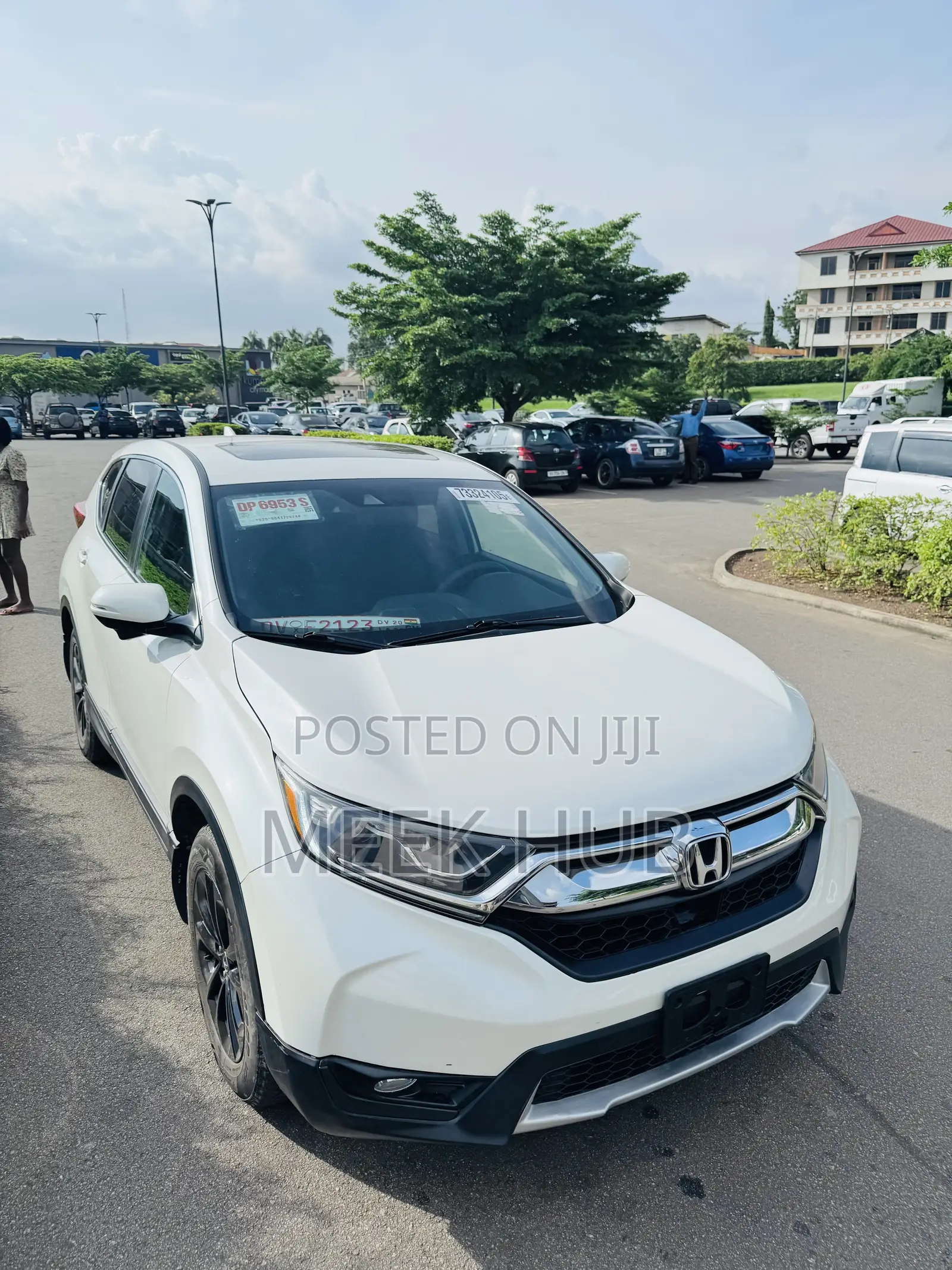 Honda CR-V EX 4dr SUV AWD (1.5L 4cyl CVT) 2017 White