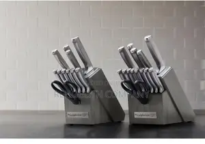 Calphalon Classic 15-Piece Stainless Steel Self Sharpening Knife Block
