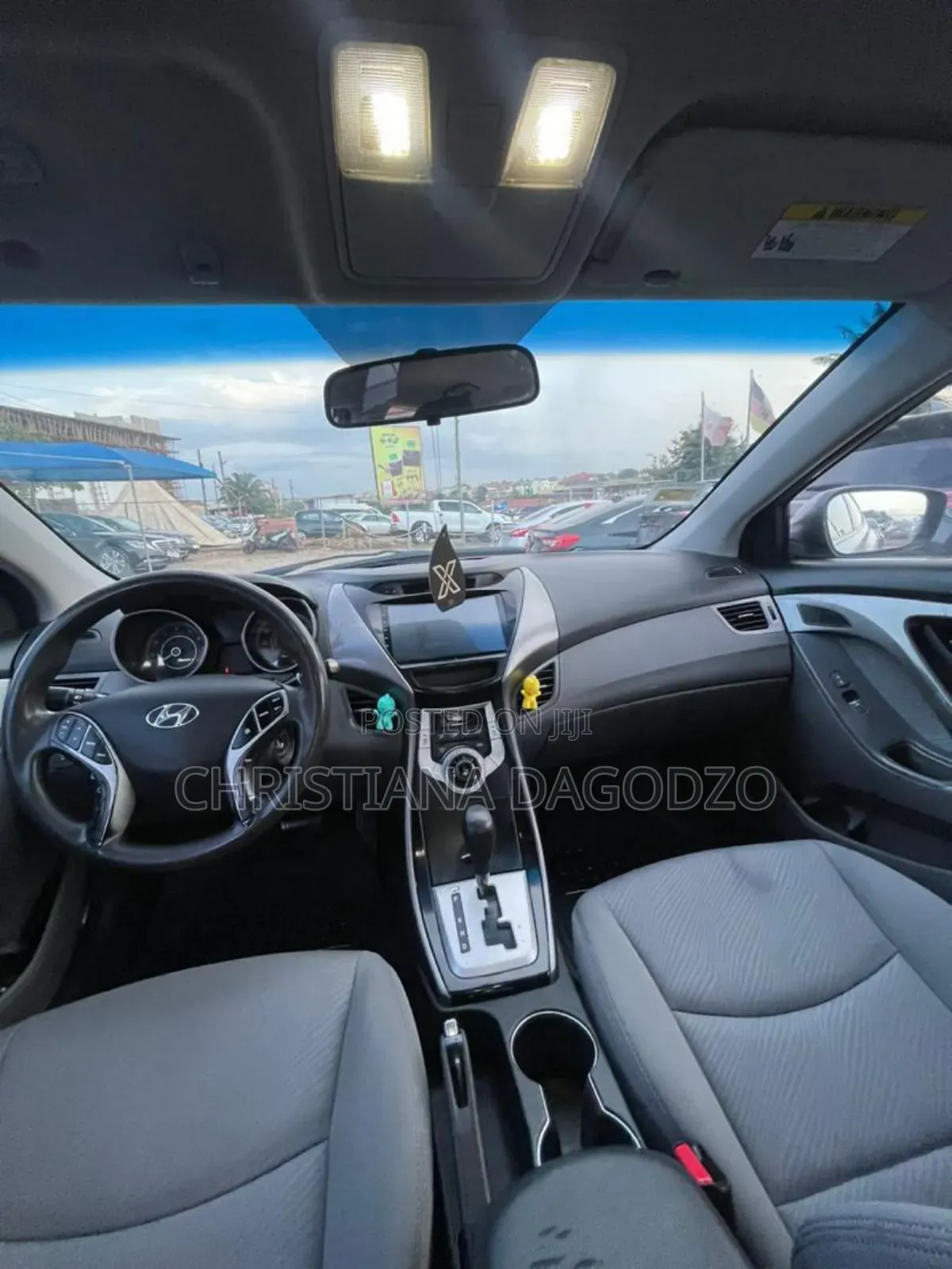 Hyundai Elantra GLS Sedan FWD (1.8L 4cyl 6M) 2013 Gray