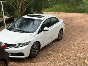 Honda Civic LX 4dr Sedan (1.8L 4cyl CVT) 2015 White