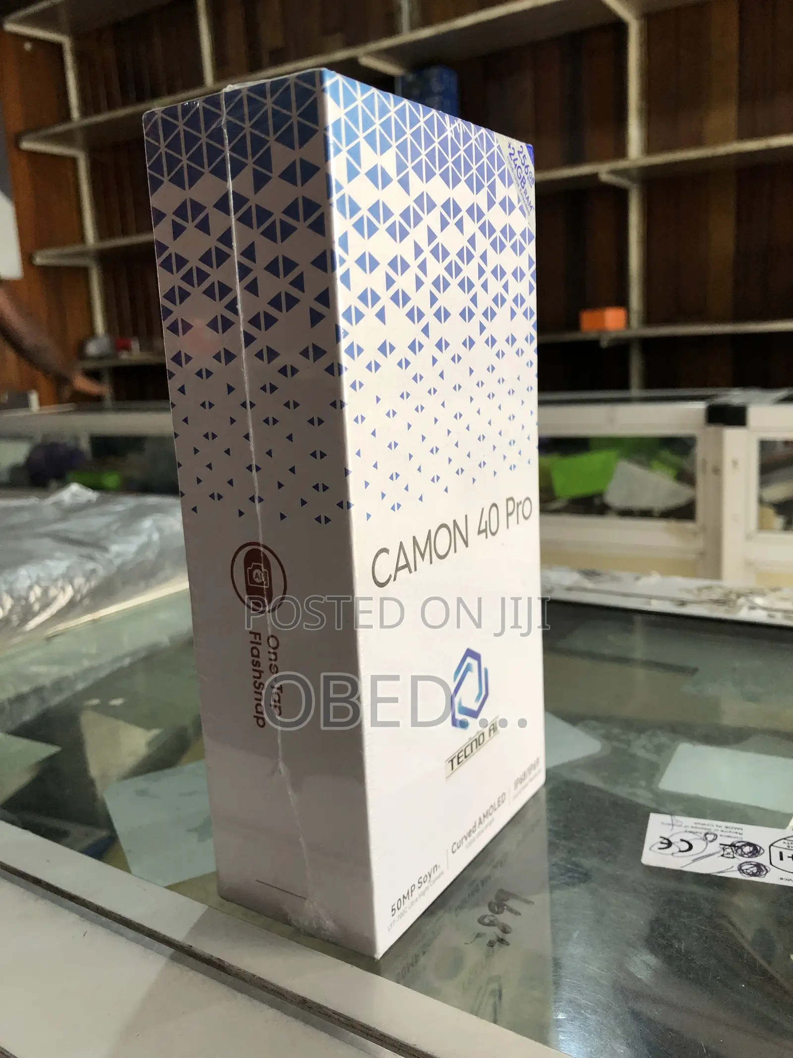 New Tecno Camon 40 Pro 5G 256 GB Black