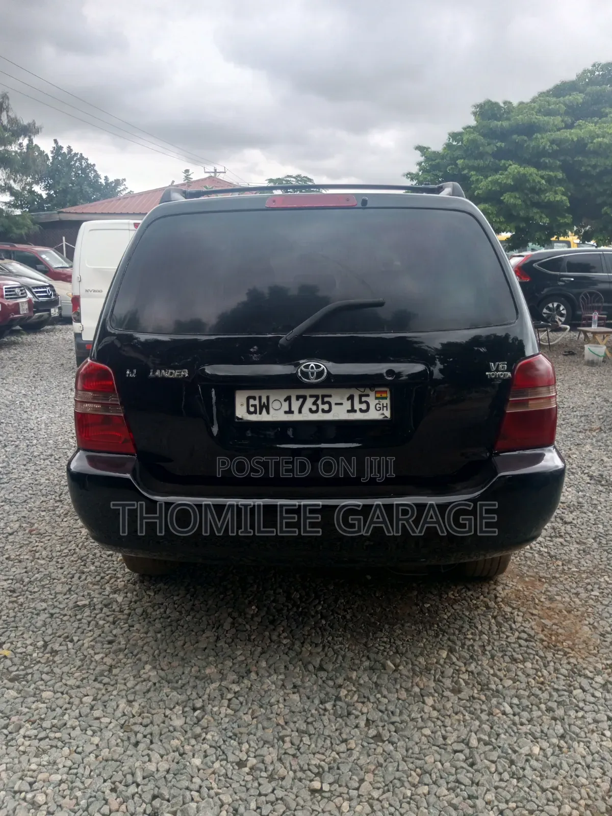 Toyota Highlander V6 4x4 2006 Black