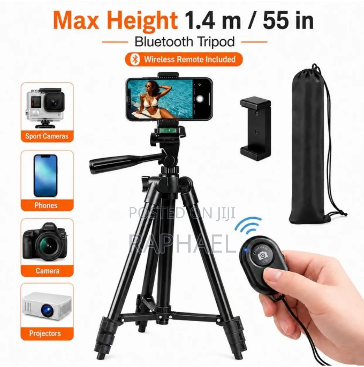 Remote Controlled Tripod Stand