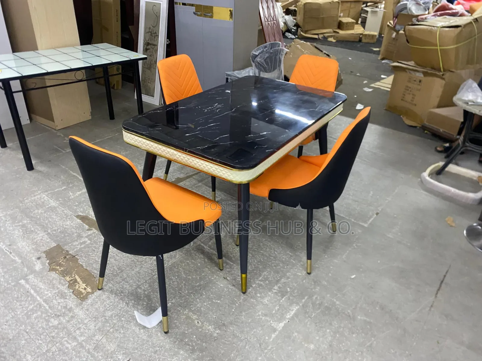 Ultra Modern Lavished Dining Set 4 in 1
