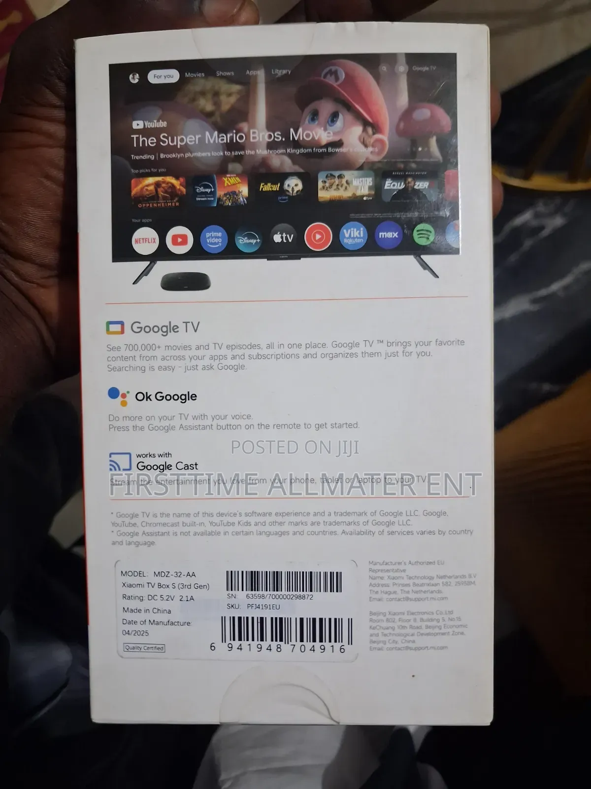 Android Tv Box Xiaomi Mi Box S 3rd Gen