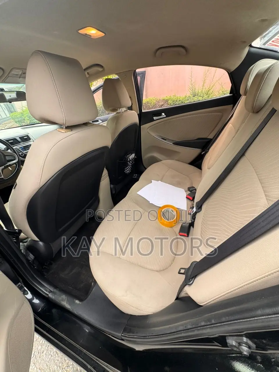Hyundai Accent GLS 4dr Sedan (1.6L 4cyl 6M) 2015 Black