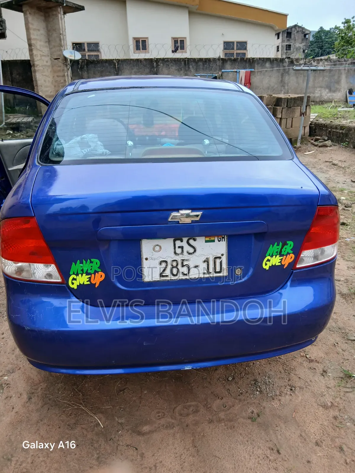 Chevrolet Aveo 1.4 LT 2007 Blue
