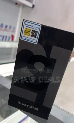 New Samsung Galaxy S21 5G 256 GB Black