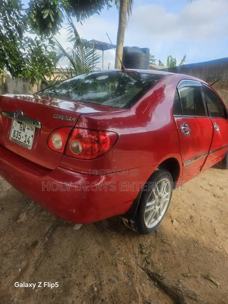 Toyota Corolla LE 2007 Red
