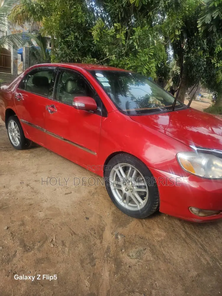 Toyota Corolla LE 2007 Red