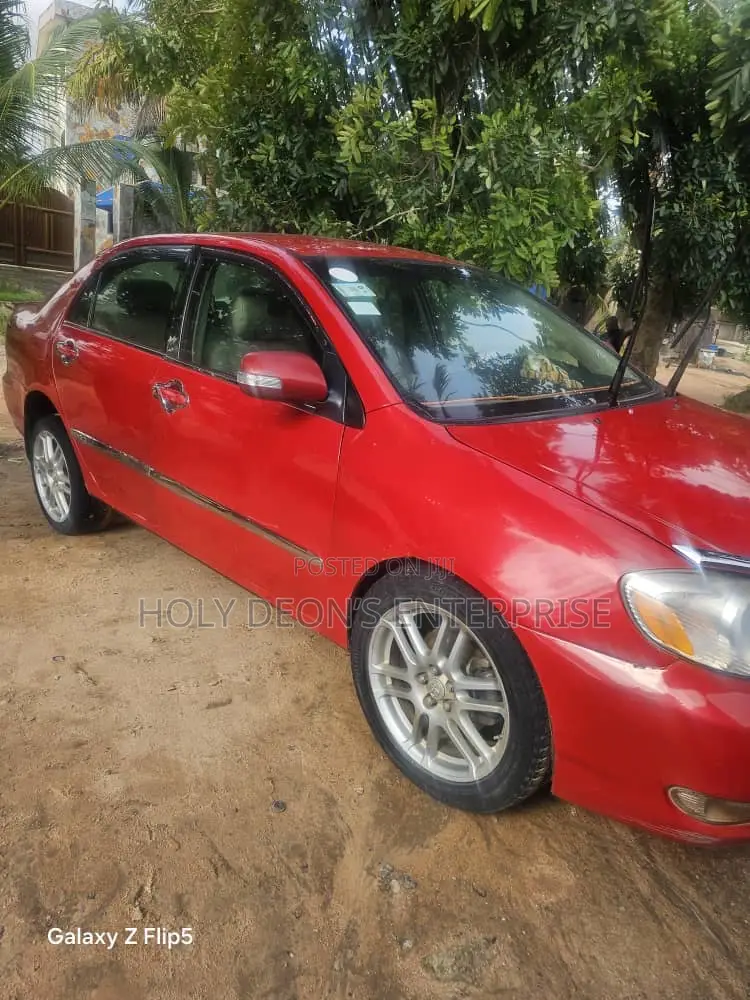 Toyota Corolla LE 2007 Red