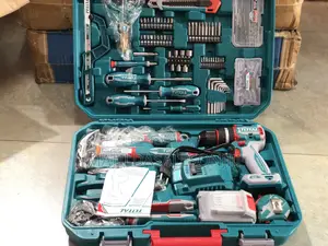 Total 103-pieces Cordless Drill Tools Kit