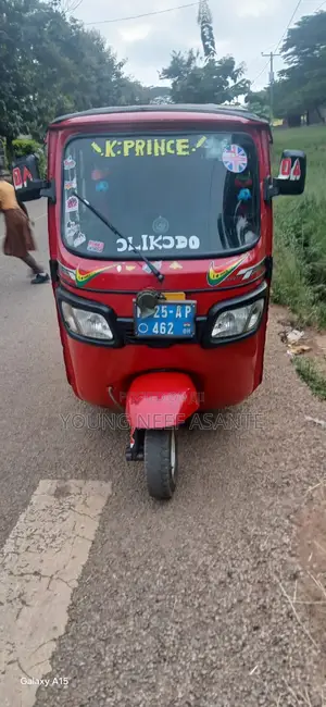 TVS King Deluxe Plus iTouch Start 2025 Red