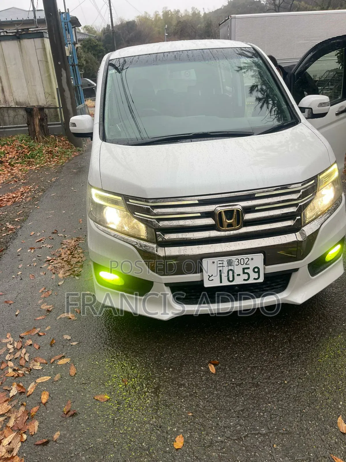 Honda Stepwgn 2012 White