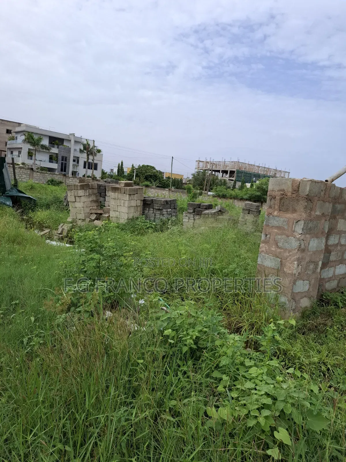 Two Endhalf Plots of Land for Sale at Airport