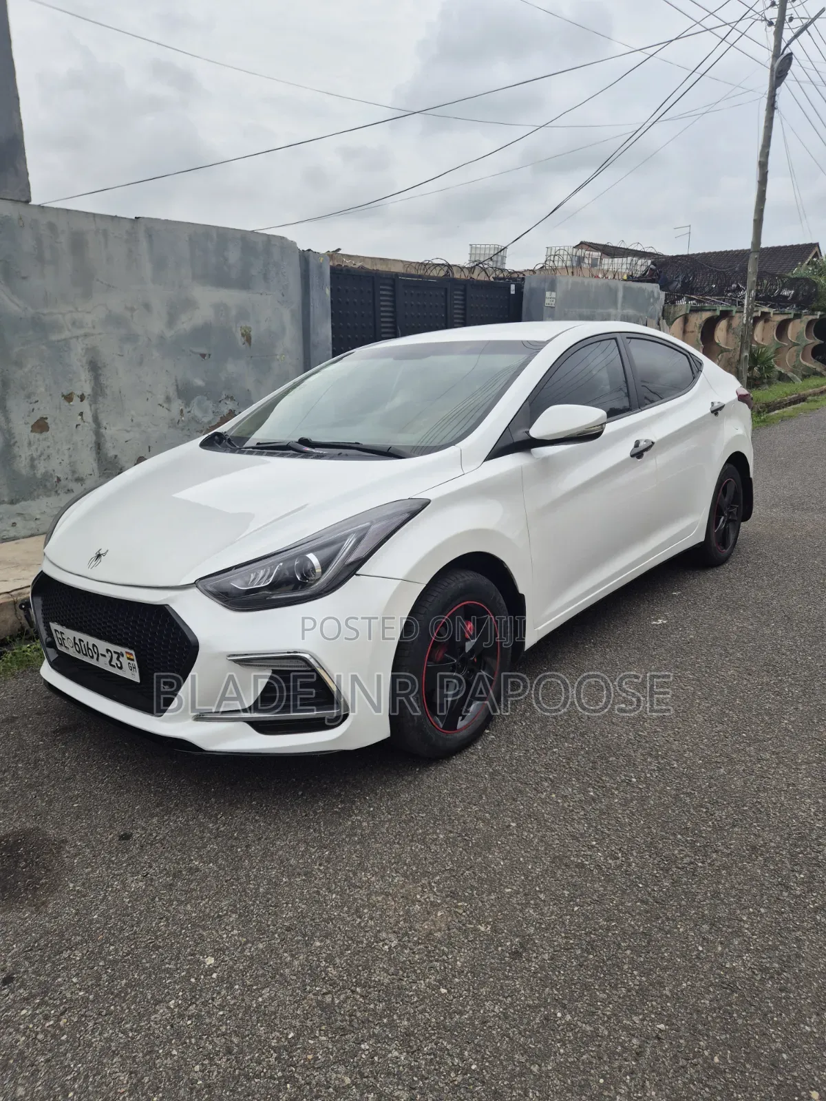 Hyundai Elantra 2013 White