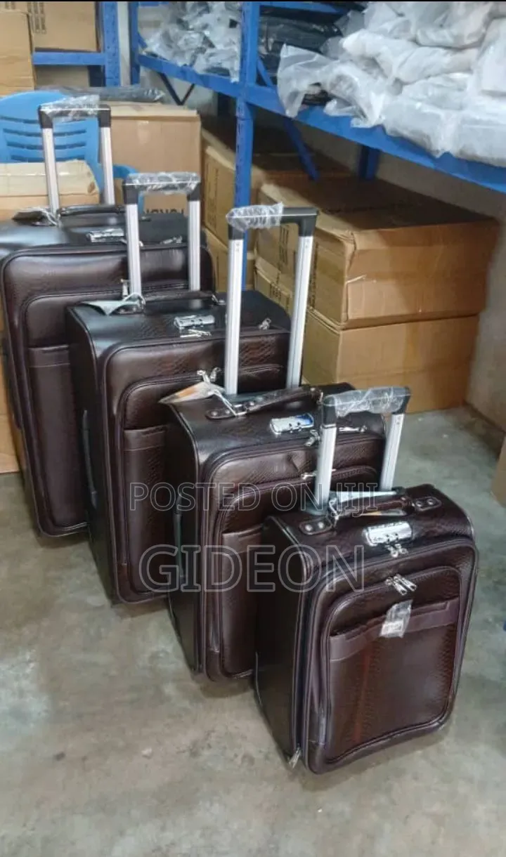 Leather 4 in 1 Travelling Bags