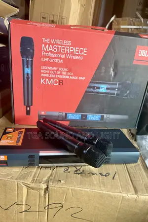 JBL Kmc8 Multi-Channels Dual Wireless Microphone Set