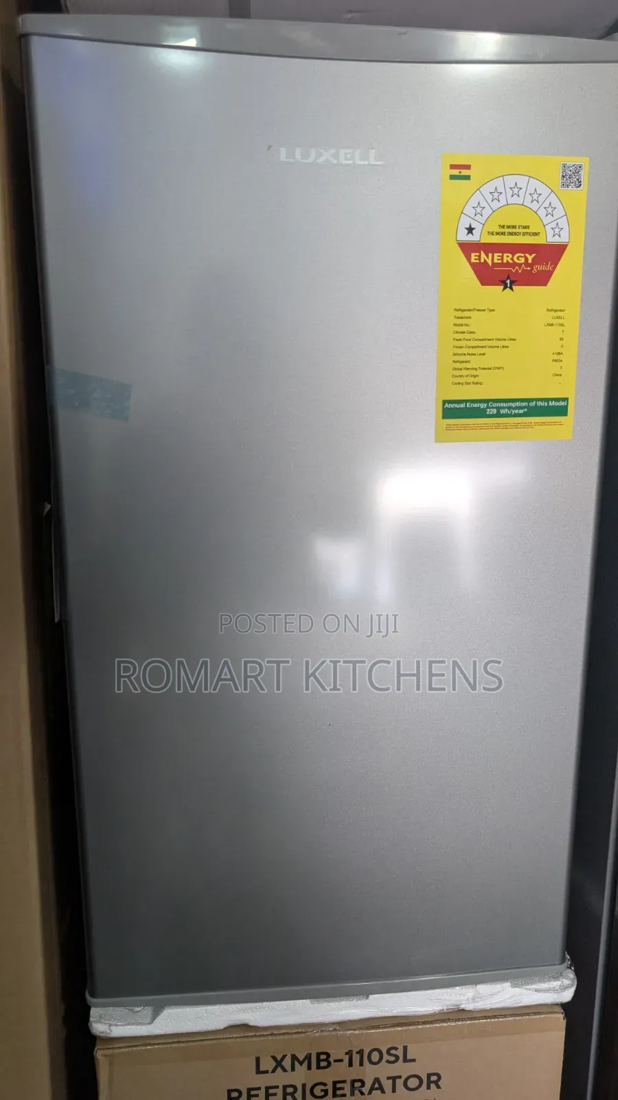 Luxell Turkish 94 Litters Table Top Fridge