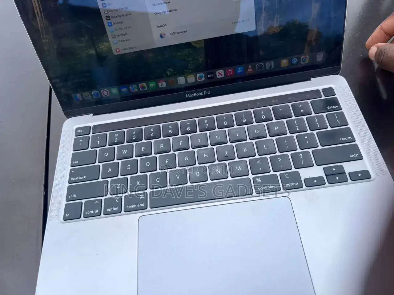 Laptop Apple MacBook Pro 2020 8GB Intel Core i5 SSD 256GB