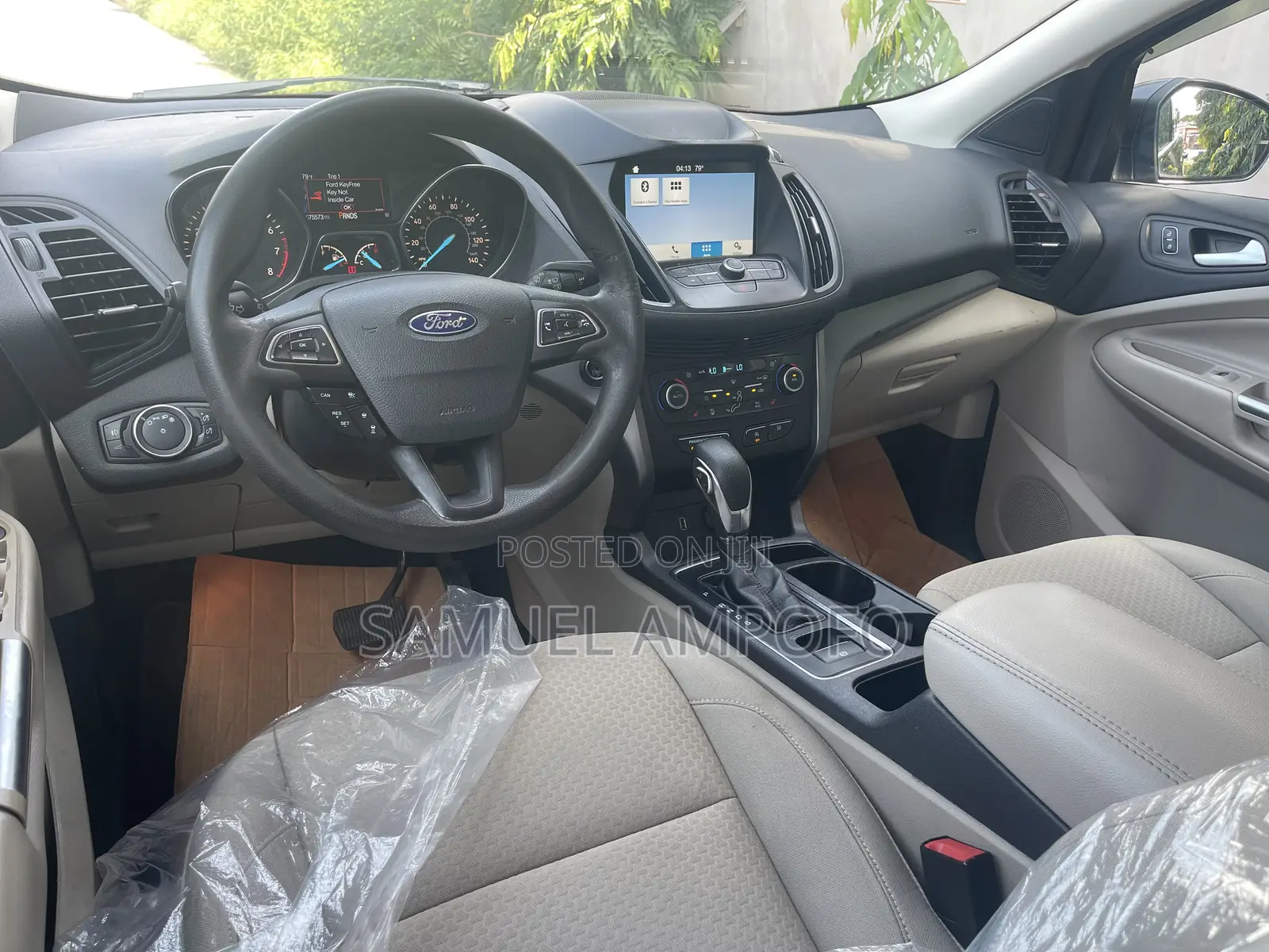 Ford Escape SE FWD 2019 Gray