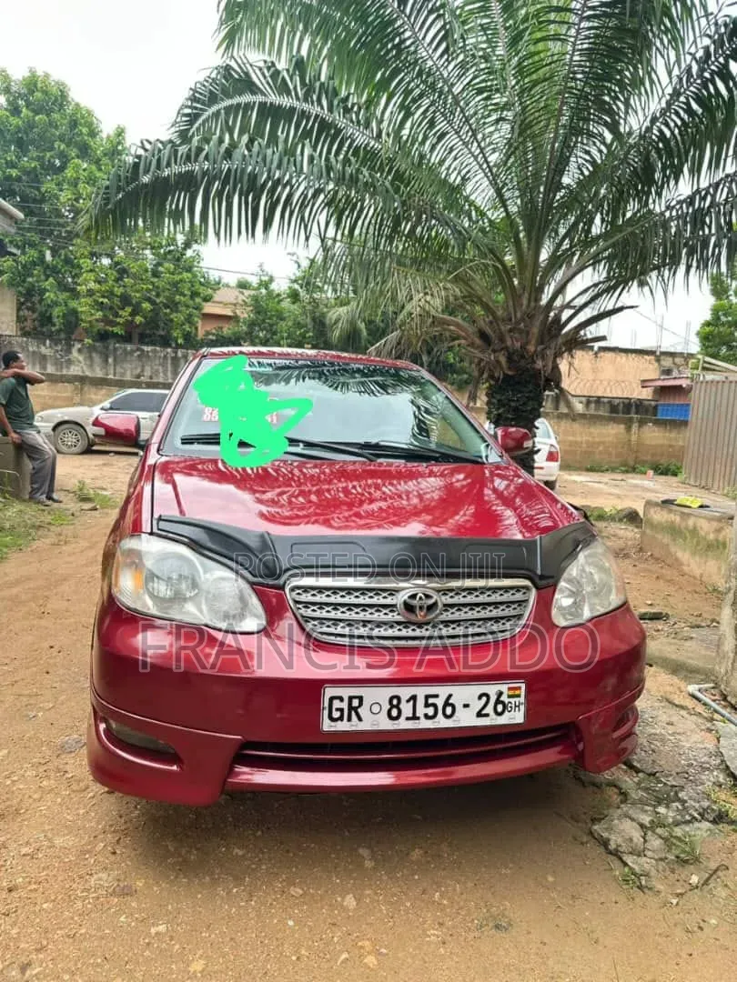 Toyota Corolla 2008 Red