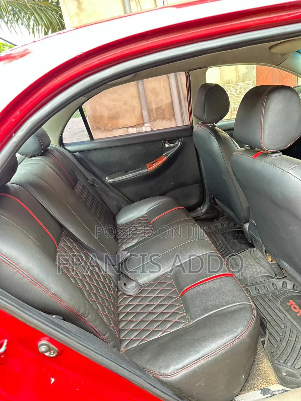 Toyota Corolla 2008 Red
