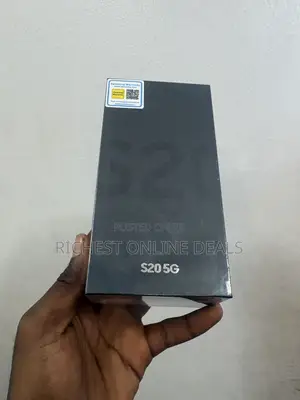 New Samsung Galaxy S20 128 GB Black