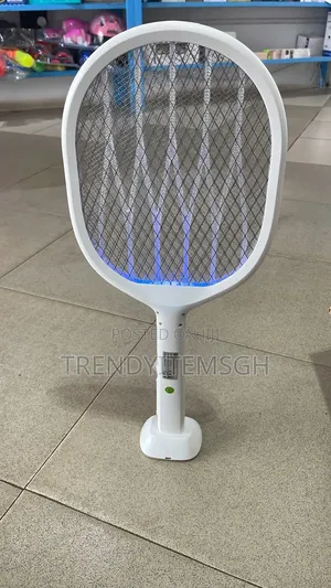 Led Purple Light Rechargeable Mosquito Swatter