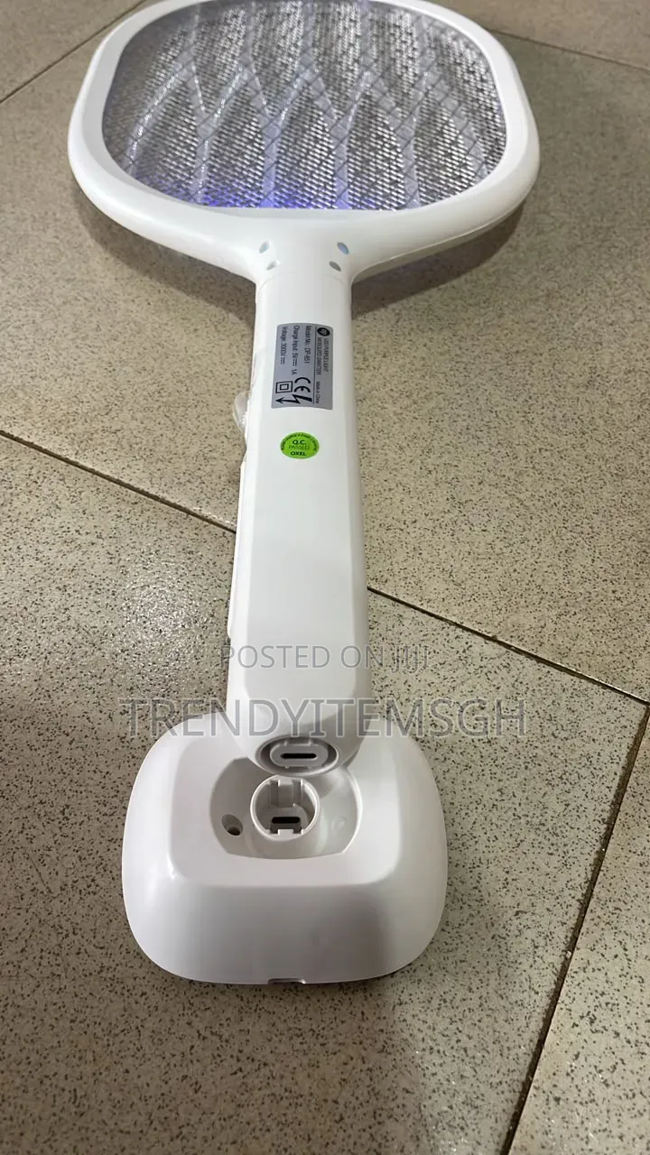Led Purple Light Rechargeable Mosquito Swatter
