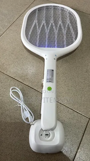 Led Purple Light Rechargeable Mosquito Swatter