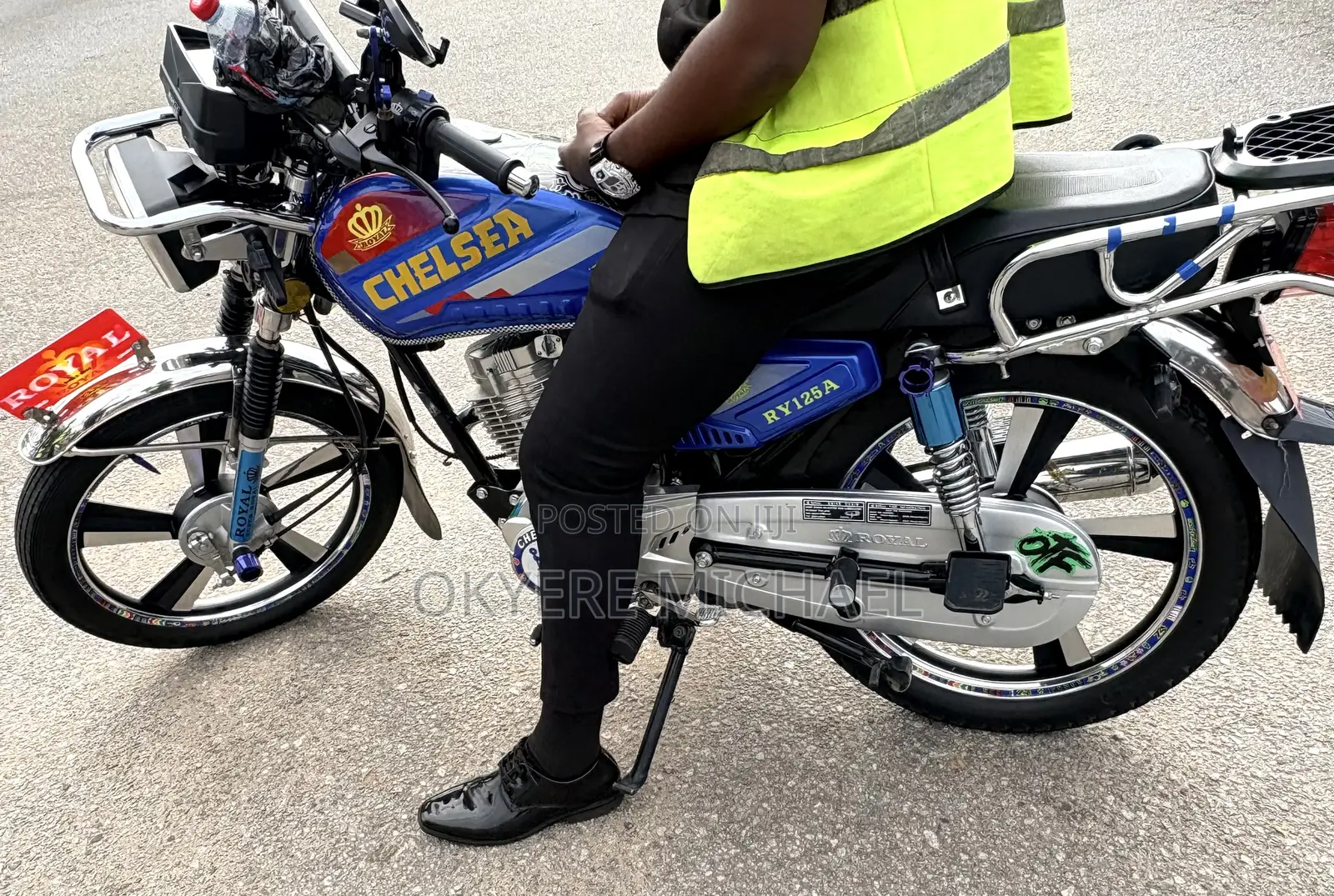 New Royal Motorcycle 2026 Blue