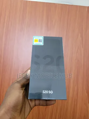 New Samsung Galaxy S20 128 GB Black