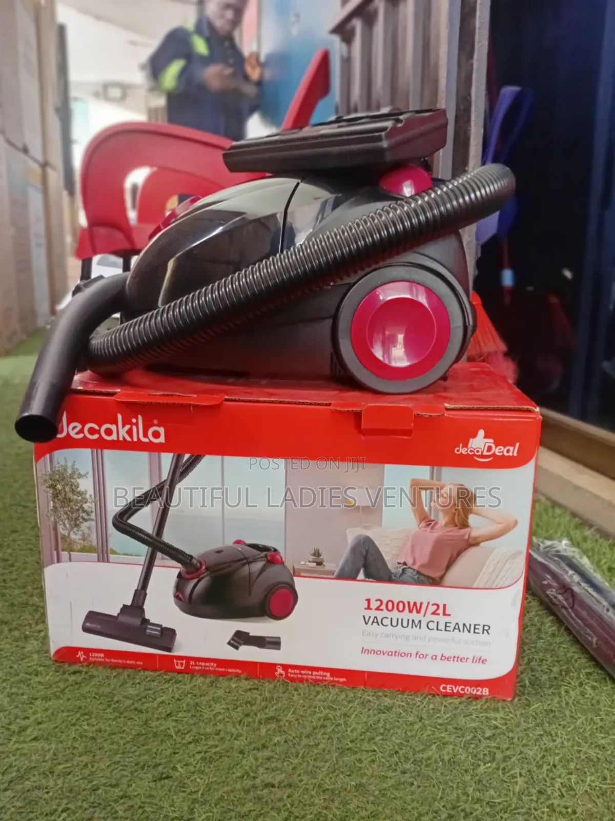 1200w Decakila Vacuum Cleaner – Built for Daily Cleaning