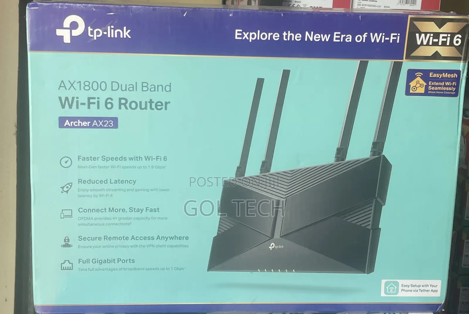 Tp-Link Ax1800 Dual Band Wifi 6 Router