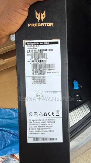New Laptop Acer Predator Helios Neo 16 16GB Intel Core Ultra 9 SSD 1T
