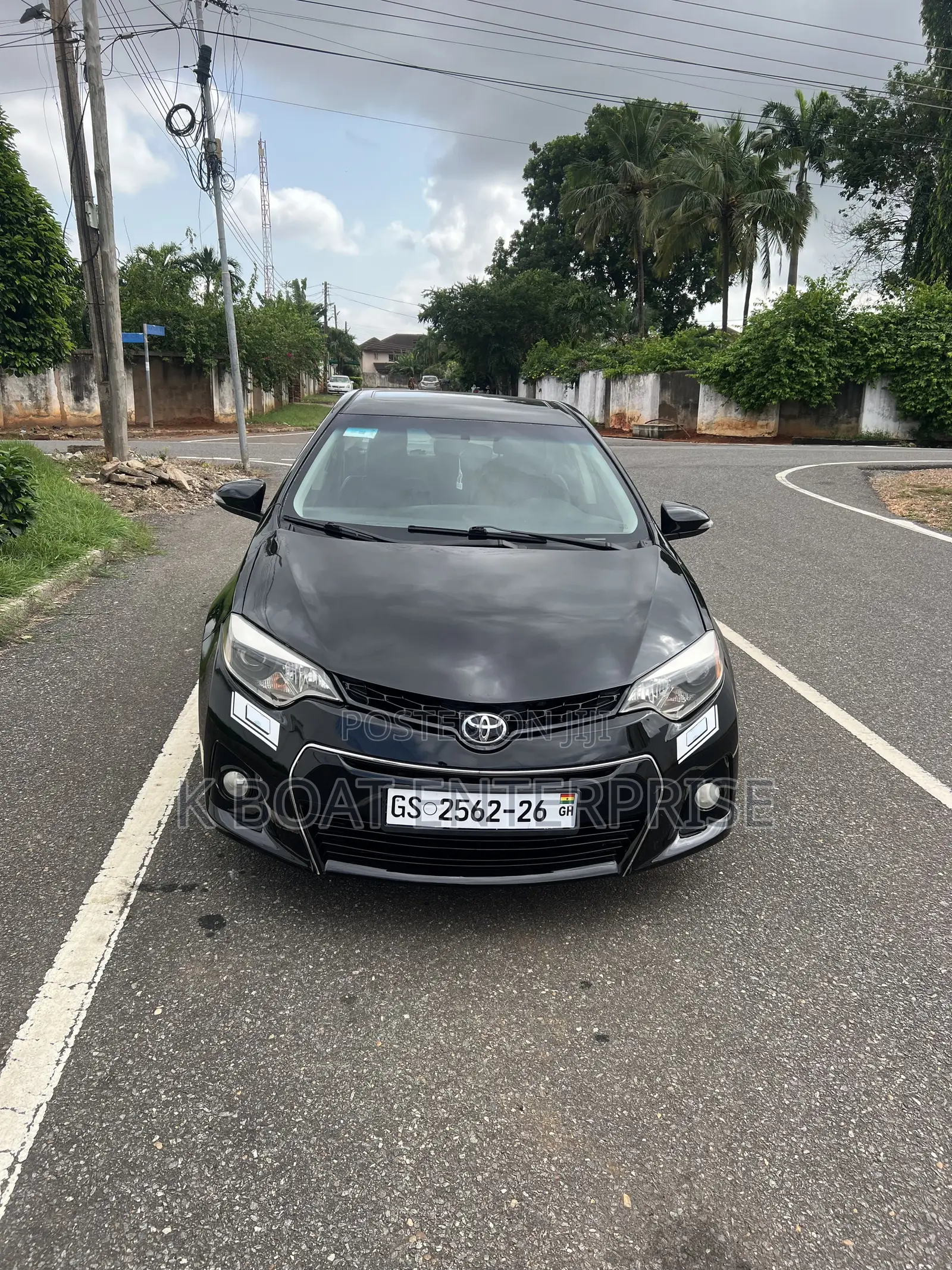 Toyota Corolla S 4dr Sedan (1.8L 4cyl CVT) 2015 Black