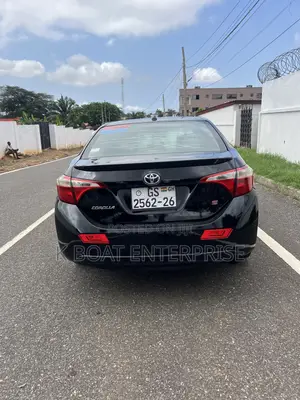 Toyota Corolla S 4dr Sedan (1.8L 4cyl CVT) 2015 Black