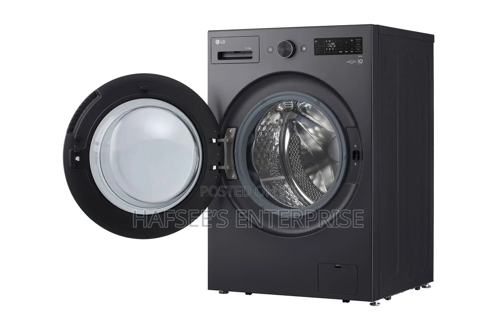 Lg 13/8kg Front Load Washing Machine Wash and Dry