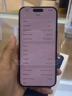 Apple iPhone 17 Pro Max 512 GB Blue