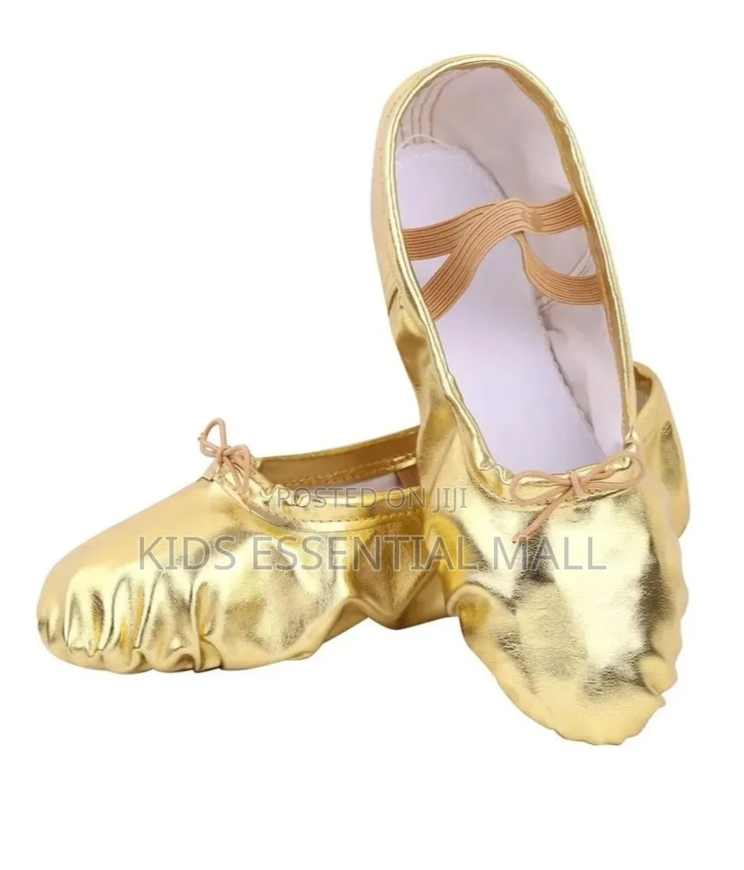 Gold Balllet Shoes Kids