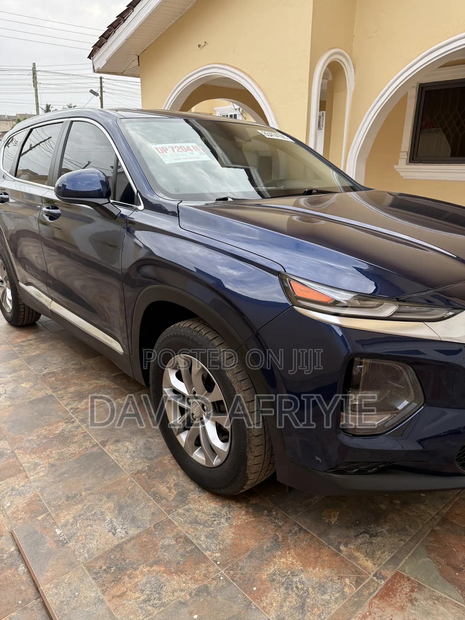 Hyundai Santa Fe Limited 2.4 AWD 2019 Blue