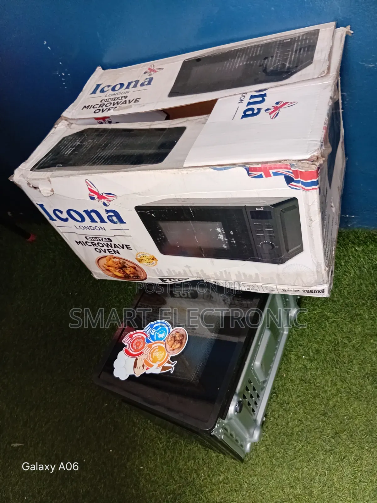Icona Digital Microwave Oven – Reheat, Defrost Cook With Ease
