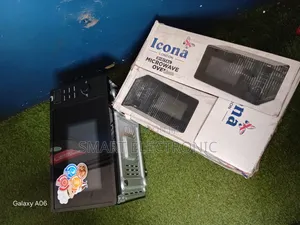 Stylish Black Icona 20l Microwave for Everyday Convenience