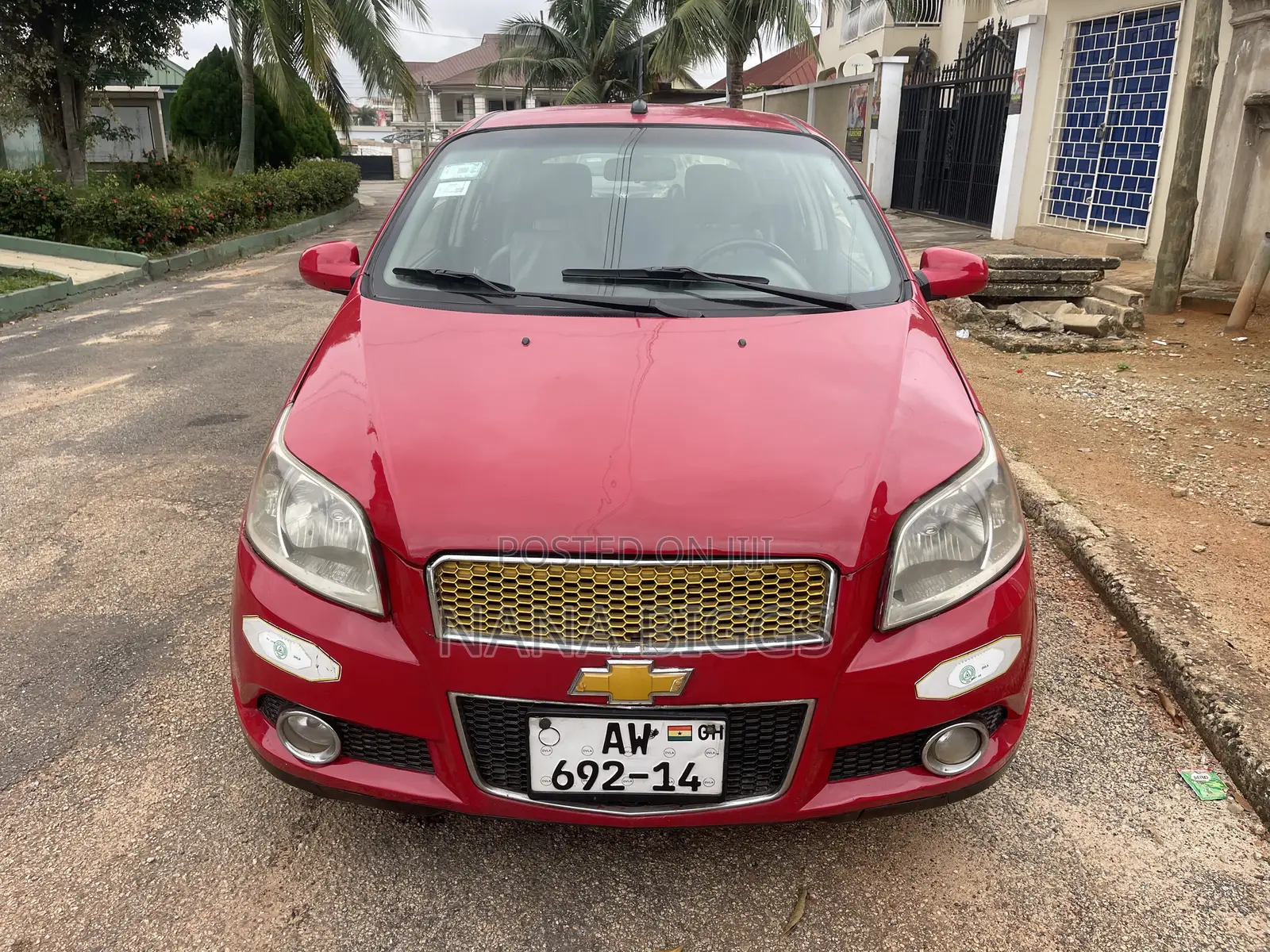 Chevrolet Aveo 1.6 LS Automatic Hatch 2009 Red