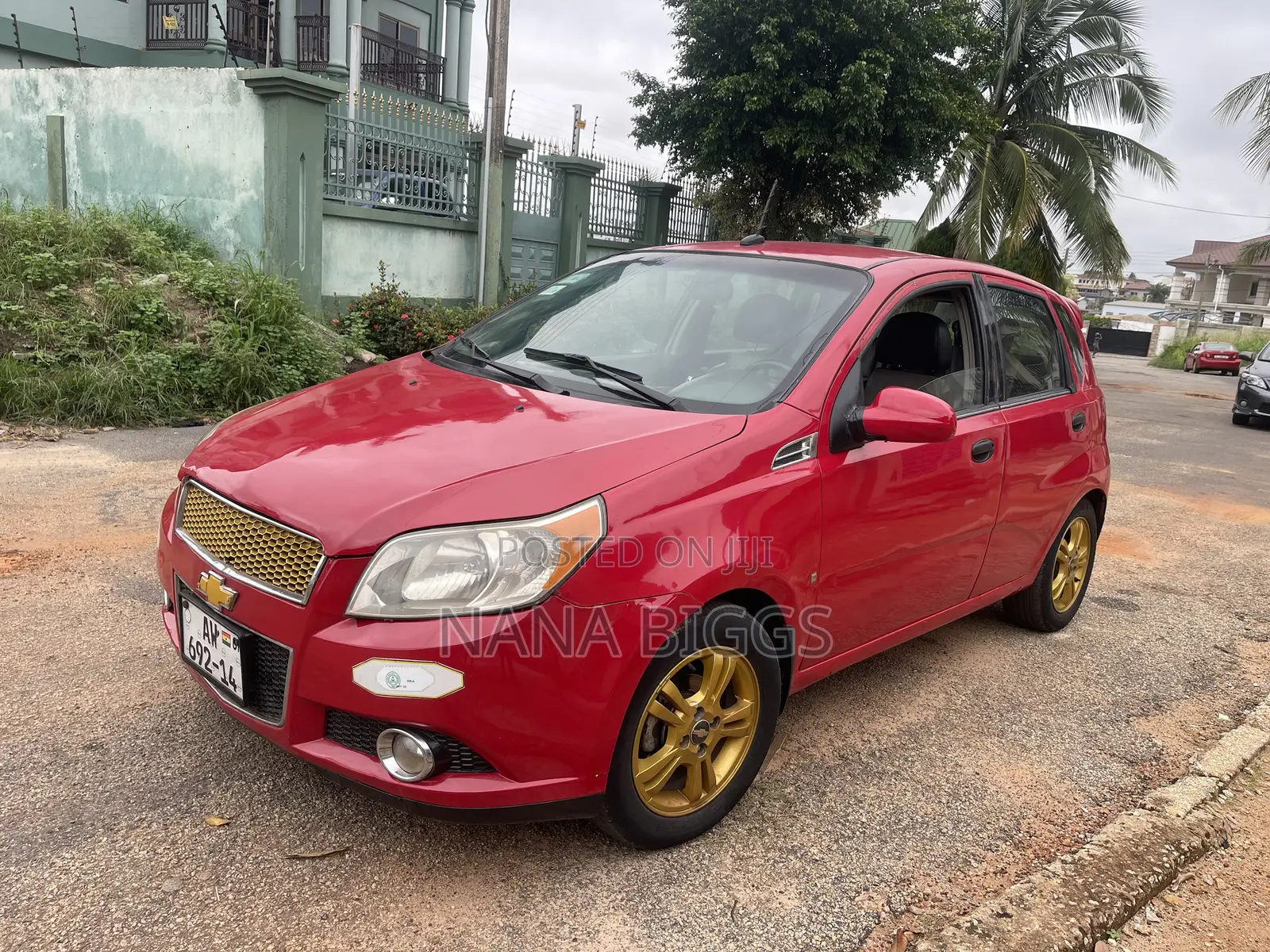 Chevrolet Aveo 1.6 LS Automatic Hatch 2009 Red
