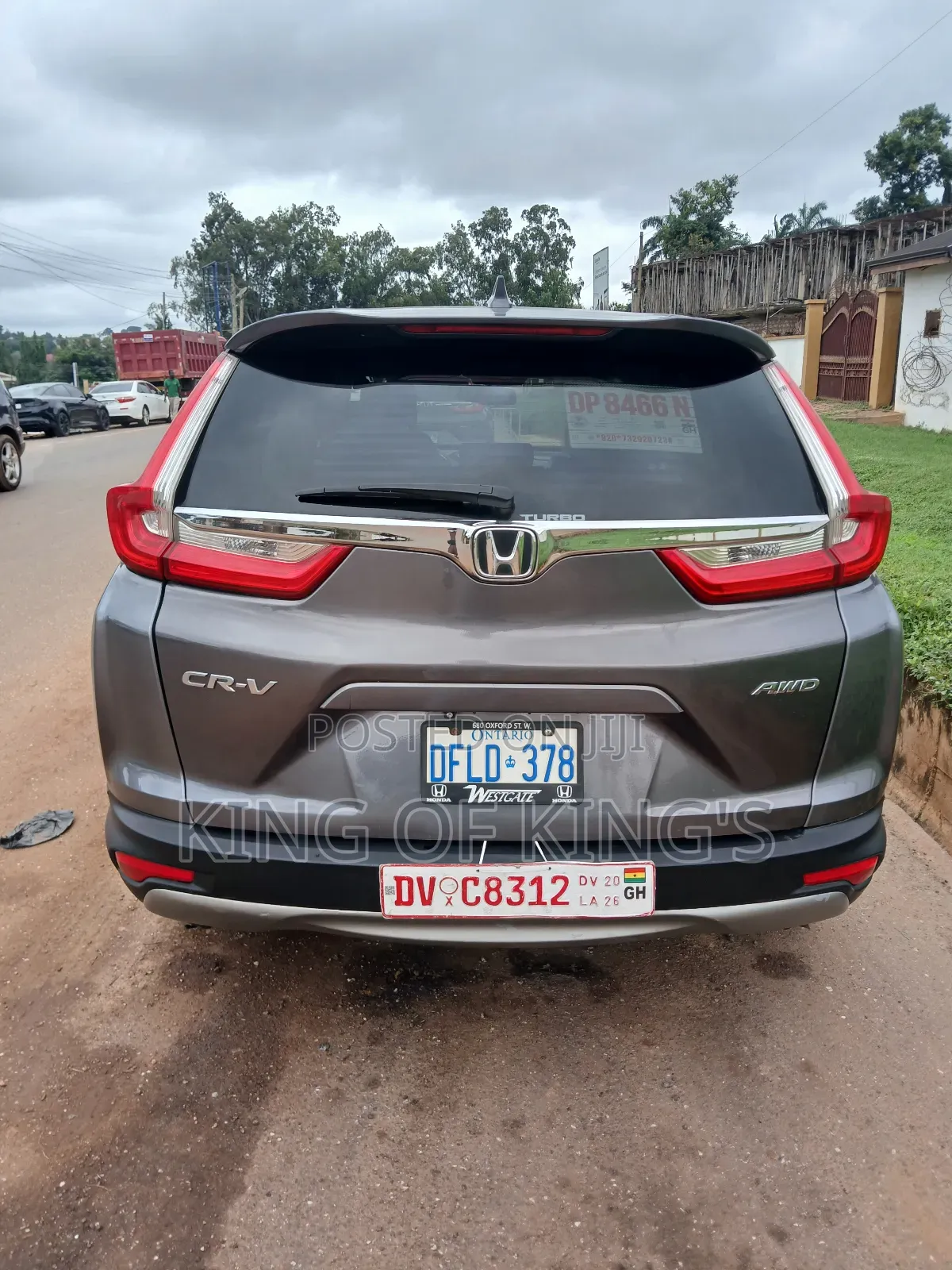 Honda CR-V EX-L 4dr SUV AWD (1.5L 4cyl CVT) 2017 Gray